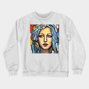 Digital painting with Blake Crewneck Sweatshirt